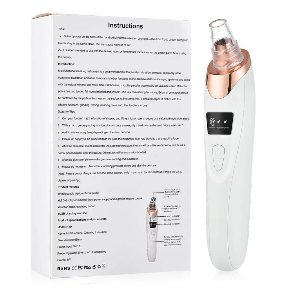 USB Rechargeable Blackhead Remover