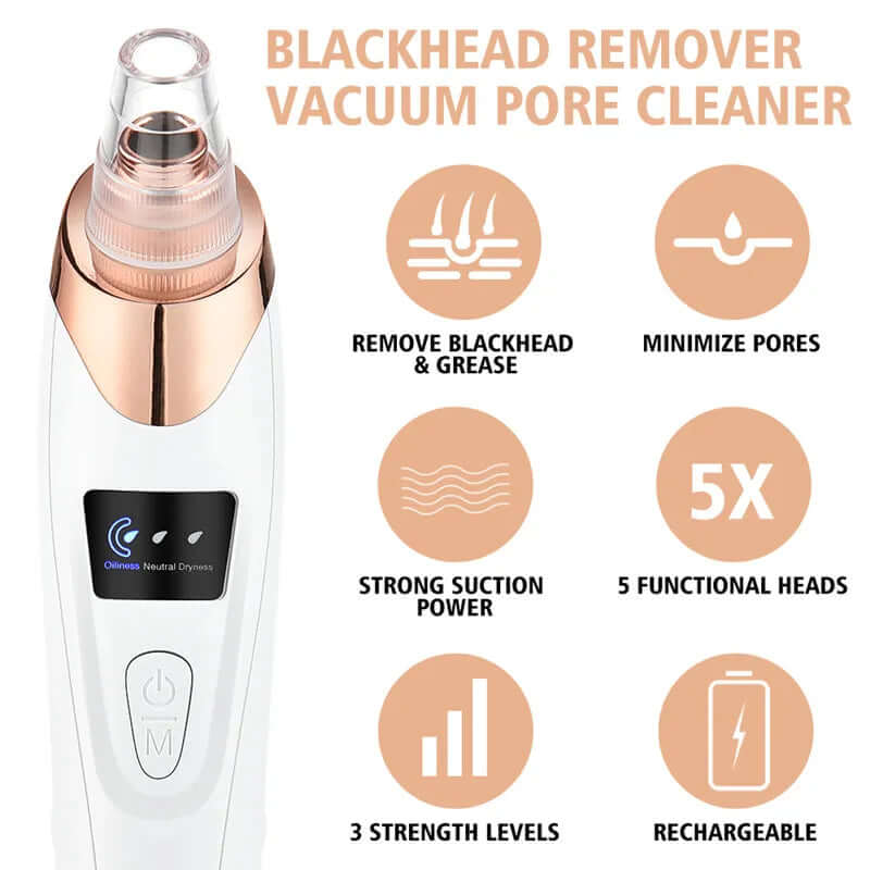 USB Rechargeable Blackhead Remover